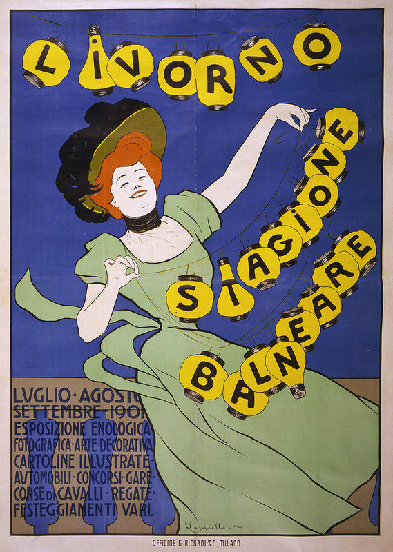 Livorno Stagione Balneare poster