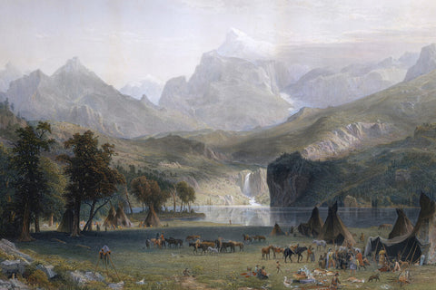 The Rocky Mountains, Lander's Peak