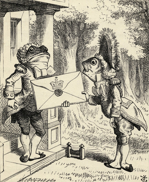 Fish Footman, from 'Alice's Adventures in Wonderland' by Lewis Carroll
