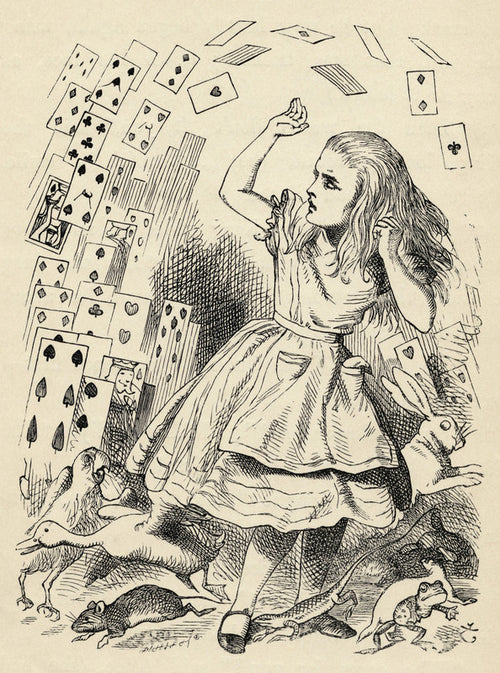 Alice and the Pack of Cards, from 'Alice's Adventures in Wonderland' by Lewis Carroll