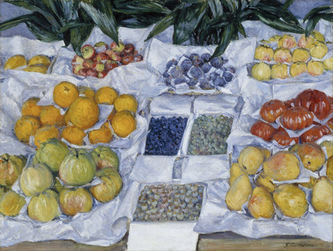 Fruit Displayed on a Stand