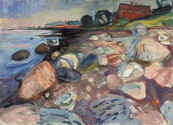 Shore with Red House