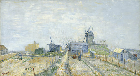 Montmartre: mills and vegetable gardens
