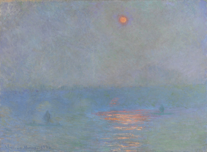 Waterloo Bridge: the Sun in a Fog / Waterloo Bridge, le soleil dans le brouillard (detail / détail)