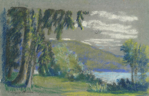 Landscape from A.B. Davies book, edition #3/50