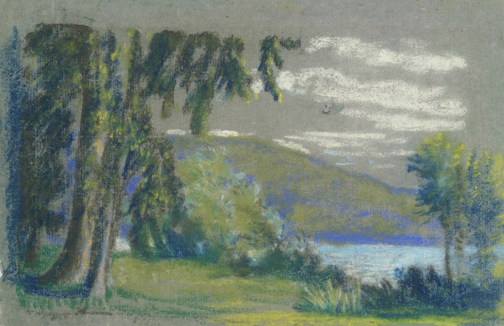 Landscape from A.B. Davies book, edition #3/50