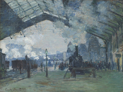 Arrival of the Normandy Train, Gare Saint-Lazare