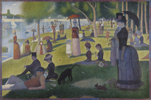 A Sunday on La Grande Jatte -- 1884