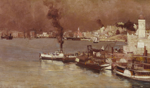 An autumn morning, Milson's Point, Sydney