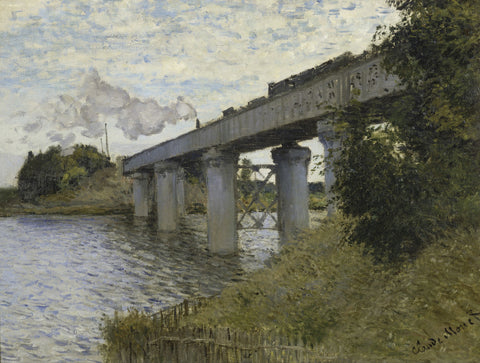 The Railroad bridge in Argenteuil