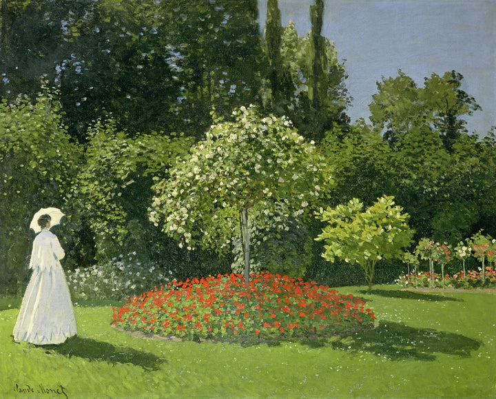 Jeanne Marie Lecadre in the Garden