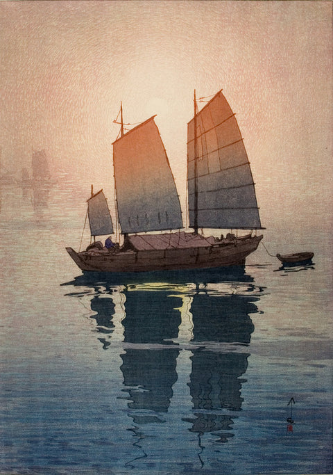 Sailing Boats-Morning, from the series The Seto Inland Sea
