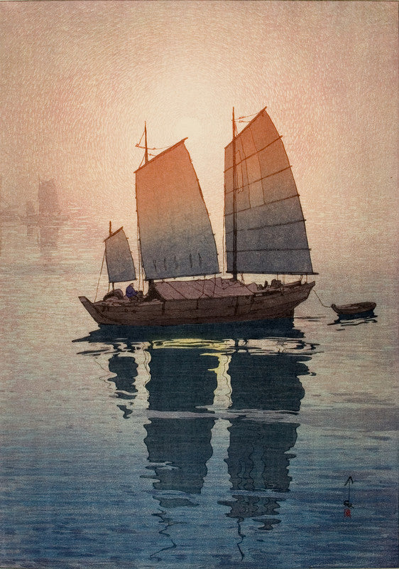 Sailing Boats-Morning, from the series The Seto Inland Sea