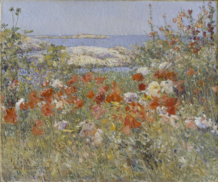 Celia Thaxter's Garden, Isles of Shoals, Maine