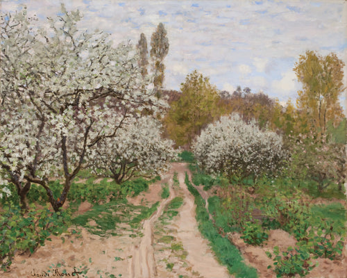Apple Trees in Blossom