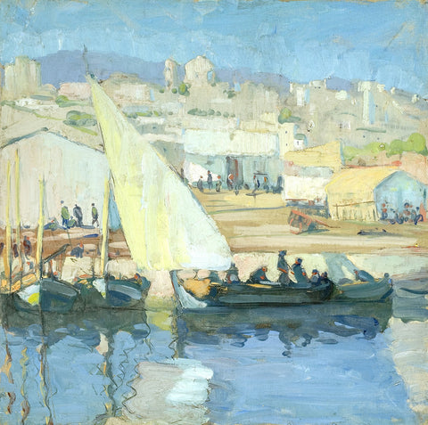 Harbor Scene