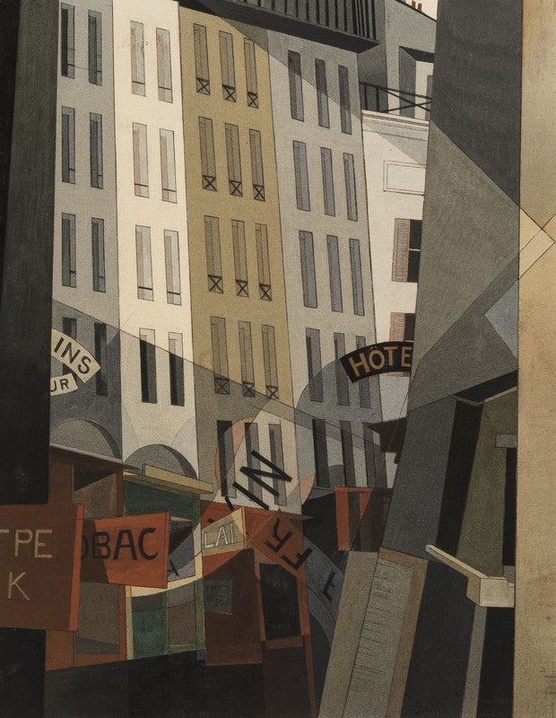 Rue du singe qui pêche
