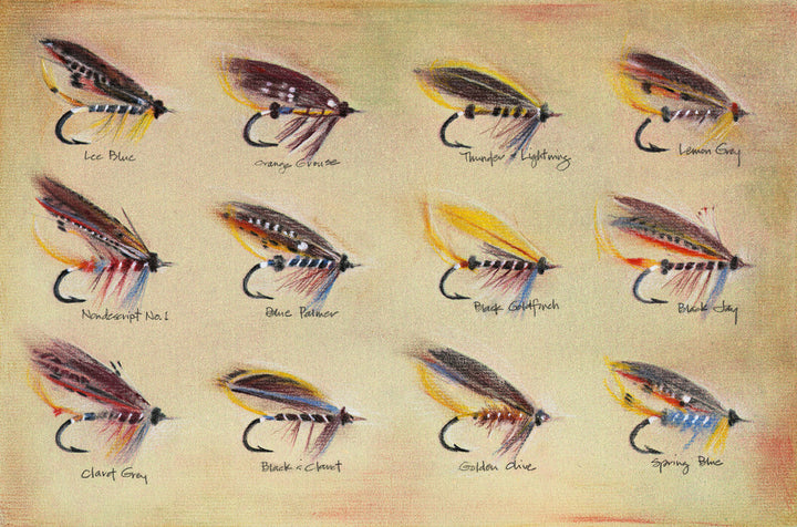 Irish Salmon Flies