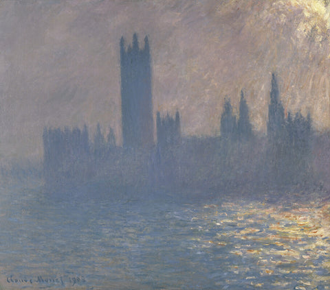 Houses of Parliament, Sunlight Effect