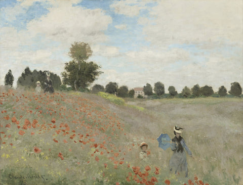 Wild Poppies Near Argenteuil