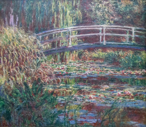 The Water Lilies Pond, pink harmony