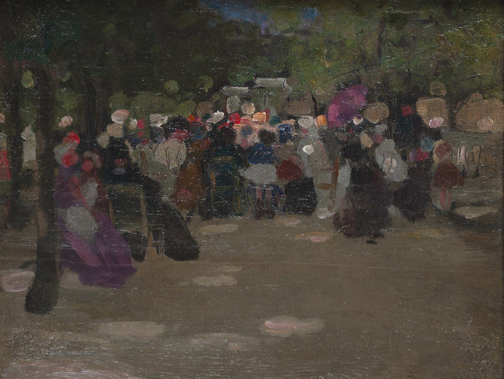 Luxembourg Gardens---Sketch