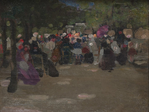Luxembourg Gardens---Sketch