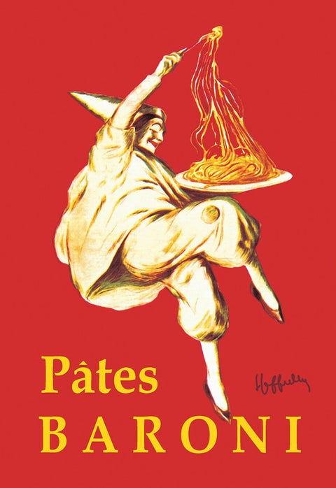 Pates Baroni advertisement poster