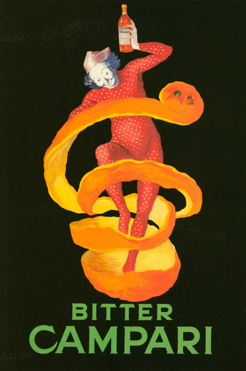 Bitter Campari advertisement poster