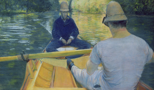Boaters on the Yerres