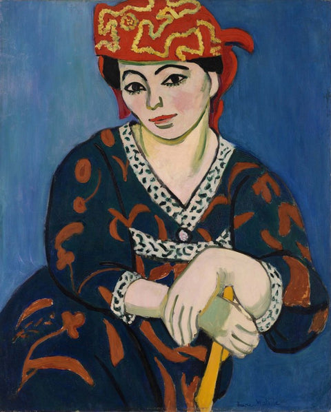 Red Madras Headdress (Le Madras rouge)