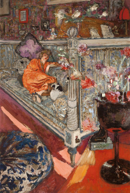 Yvonne Printemps on the Sofa