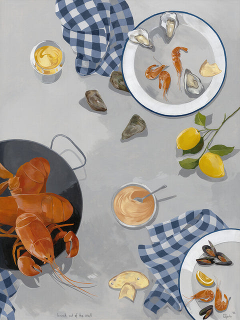 Break Out of the Shell-Diptych 2