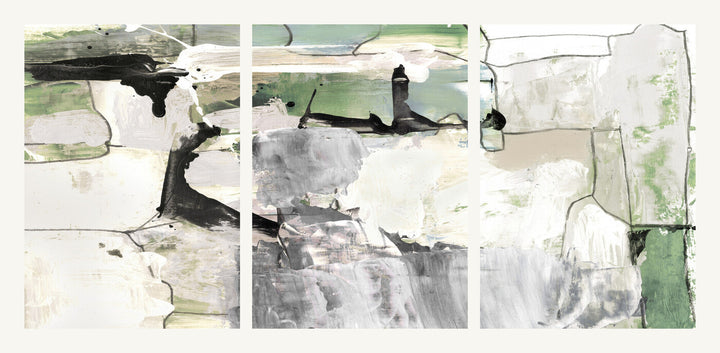 Triptych — Green Set 1 × Green Set 2 × Green Set 3