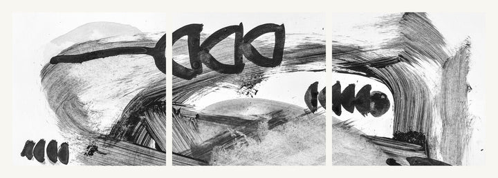 Triptych — Black White Set 1 × Black White Set 2 × Black White Set 3
