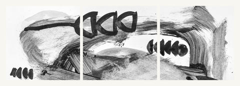 Triptych — Black White Set 1 × Black White Set 2 × Black White Set 3