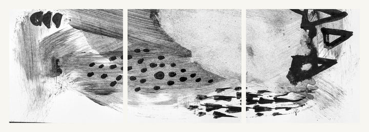 Triptych — Black White Set 4 × Black White Set 5 × Black White Set 6