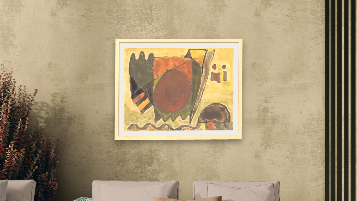 Untitled (Centerport) by Arthur Dove, shown at 30 × 40 in (76.2 × 101.6 cm) in Arber Natural, living