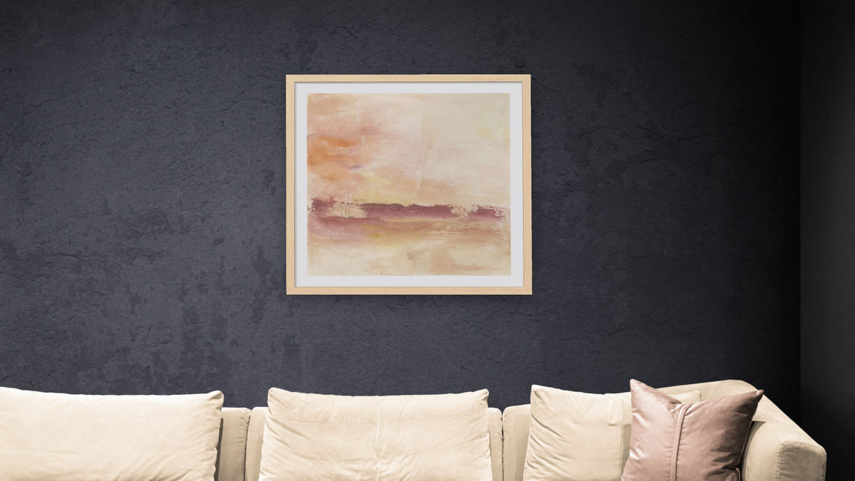 No. 332 by Michelle Oppenheimer, shown at 32 × 32 in (81.3 × 81.3 cm) in Arber Natural, living