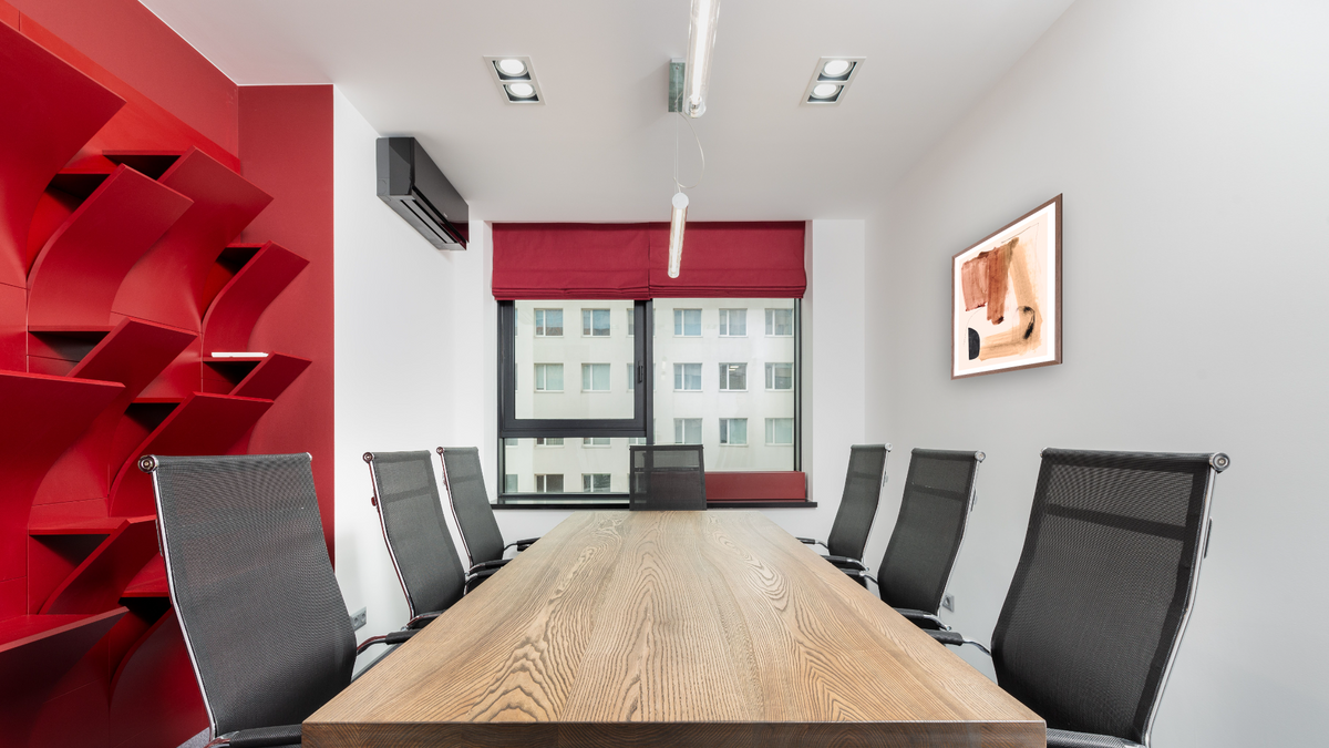 Mind by Dan Hobday, shown at 30 × 42 in (76.2 × 106.7 cm) in Arber Light Walnut, office