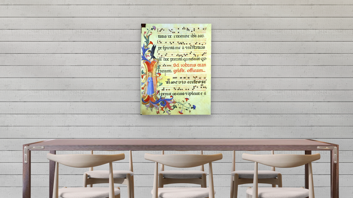 Batch 13 by Fra Angelico, shown at 30 × 40 in (76.2 × 101.6 cm) as gallery-wrapped canvas, dining