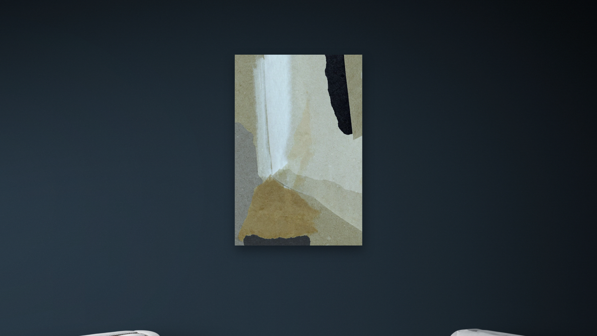 Moved by Dan Hobday, shown at 28 × 42 in (71.1 × 106.7 cm) as gallery-wrapped canvas, office