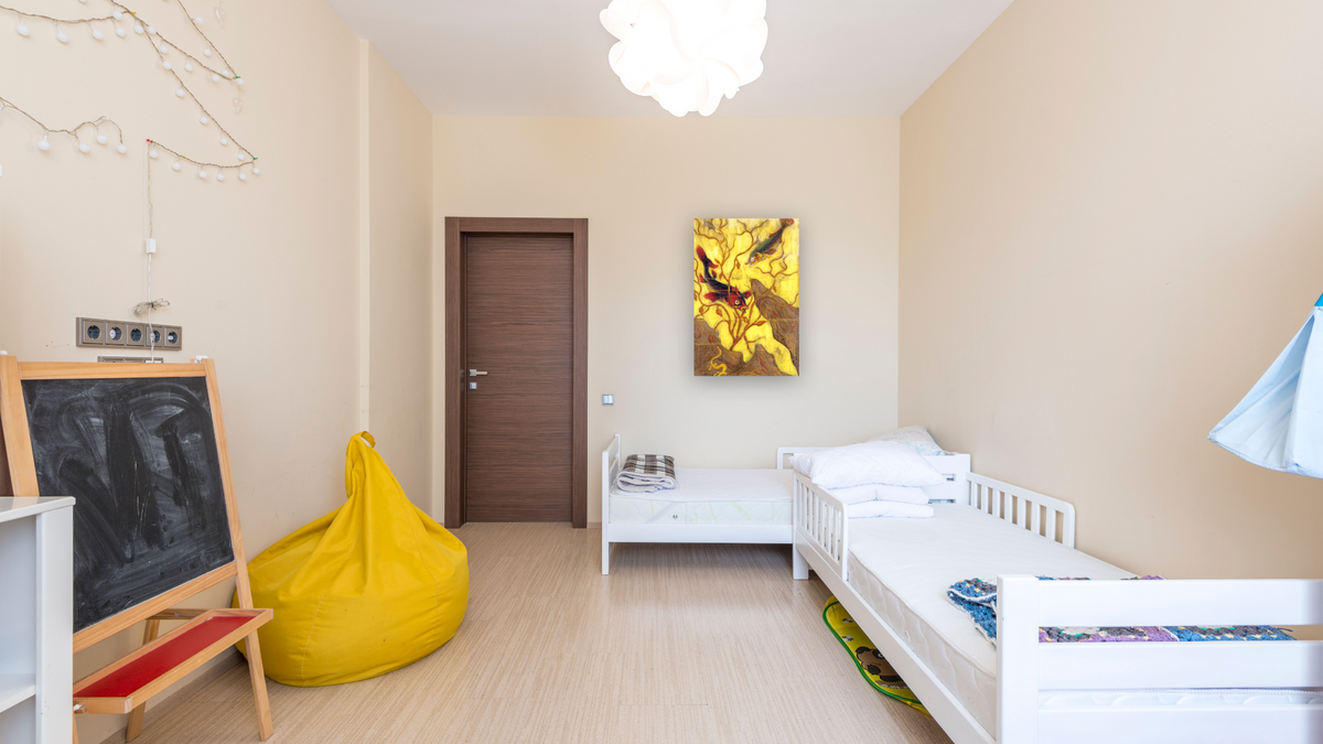 Poissons Et Crustacaes by Paul Elie Ranson, shown at 28 × 42 in (71.1 × 106.7 cm) as gallery-wrapped canvas, kids' room