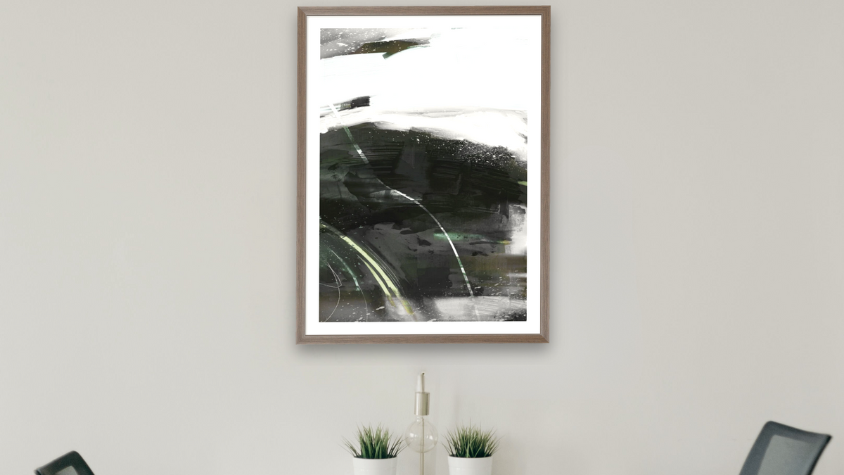 Cast2 by Dan Hobday, shown at 30 × 42 in (76.2 × 106.7 cm) in Arber Light Walnut, boardroom