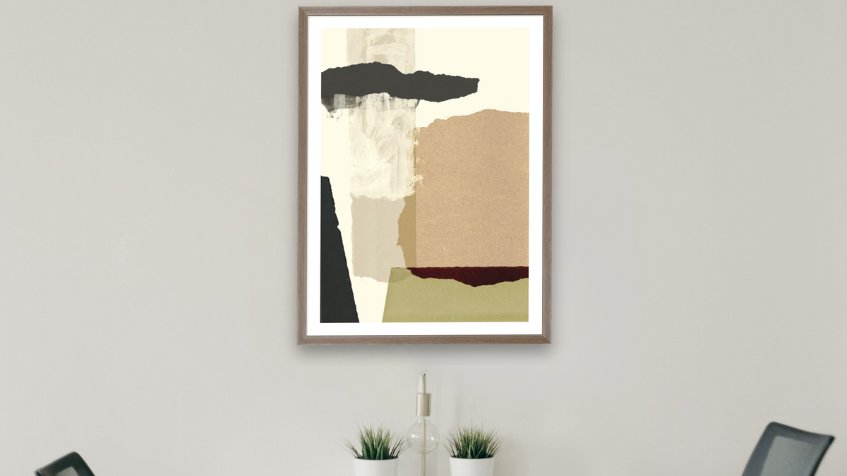 Light it up by Dan Hobday, shown at 30 × 42 in (76.2 × 106.7 cm) in Arber Light Walnut, boardroom